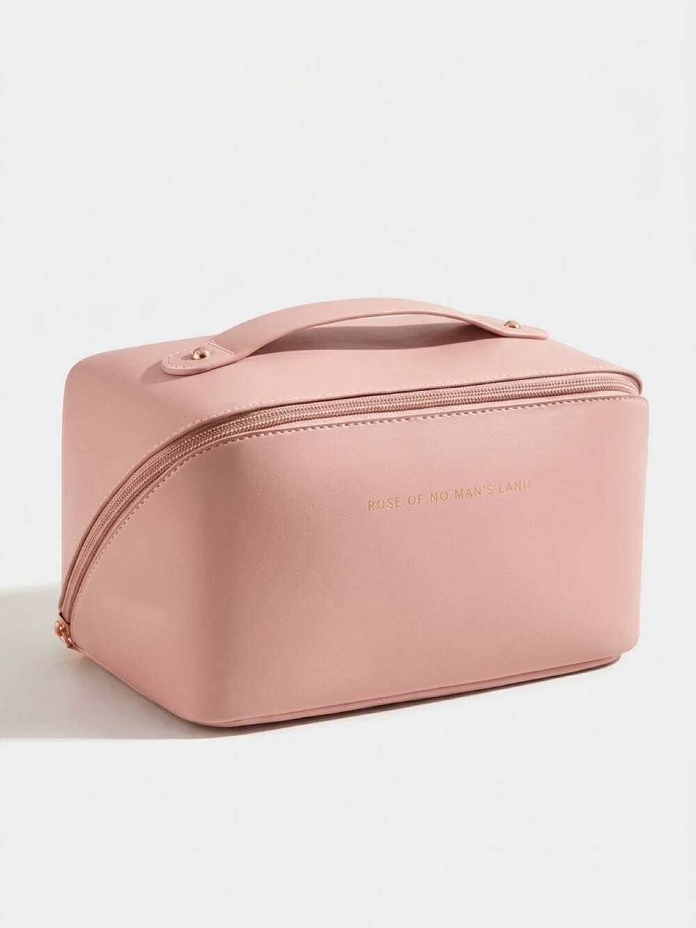 Rose Of No Man's Land Large Capacity PU Leather Travel Cosmetic Bag